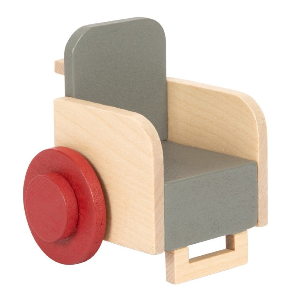 Famille de poupées avec fauteuil roulant beige, SMALL FOOT COMPANY