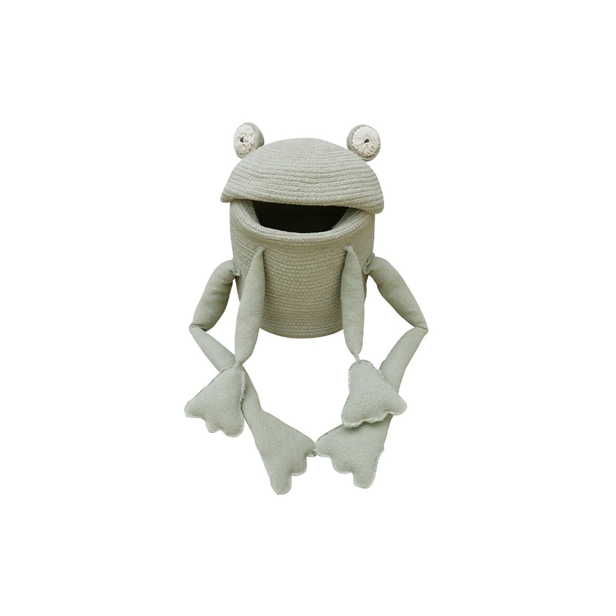 Panier Fred la Grenouille JARDIN FANTASTIQUE vert, LORENA CANALS