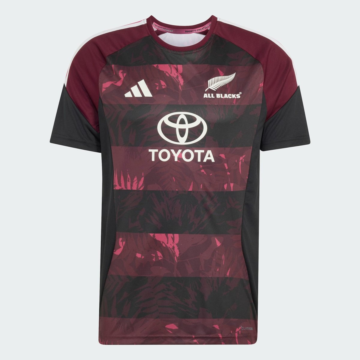 T-Shirt Performance All Blacks South Africa Tour T-Shirt Performance All Blacks South Africa Tour maroon, adidas Performance