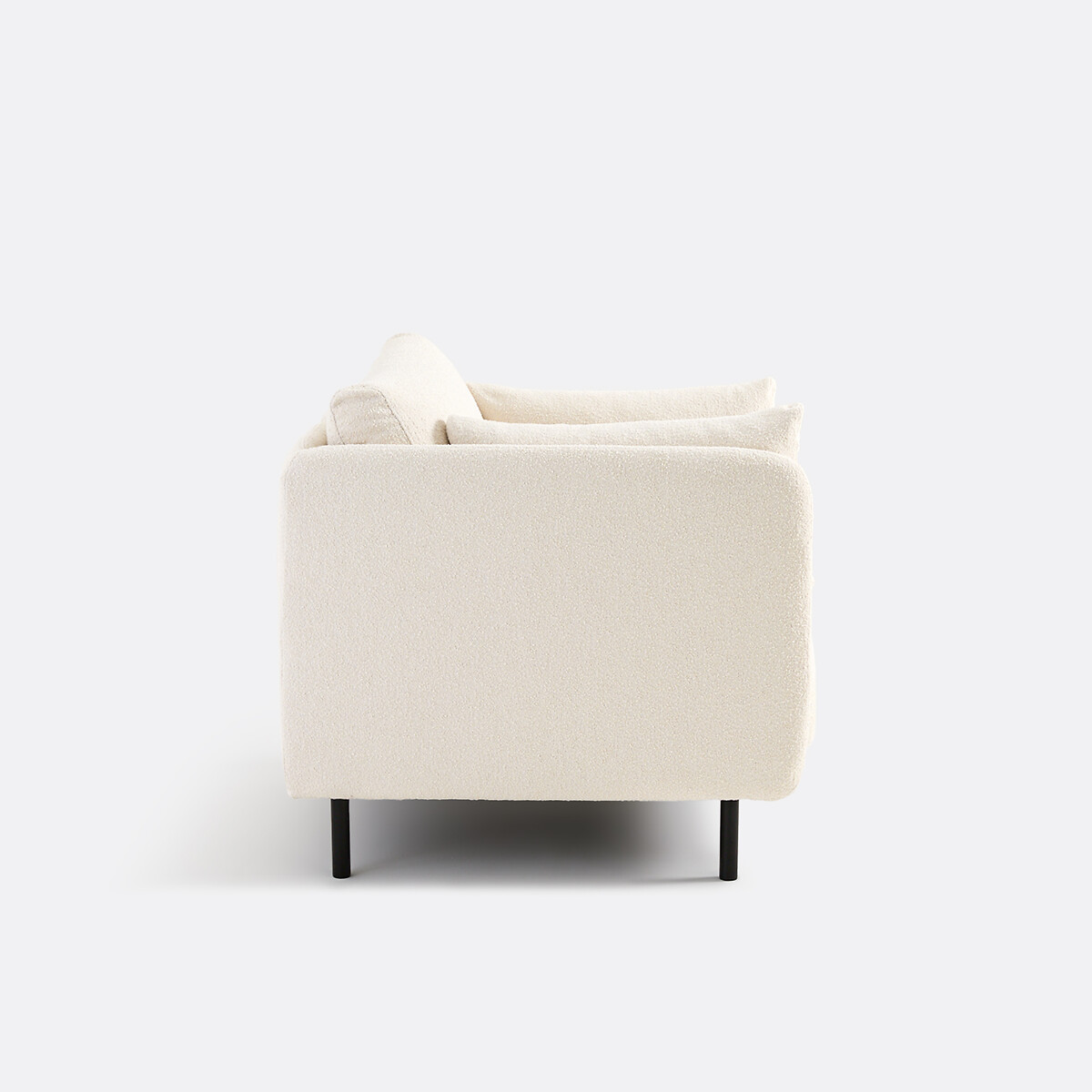 Fauteuil, en bouclette fine, VICTOR ecru, LA REDOUTE INTERIEURS