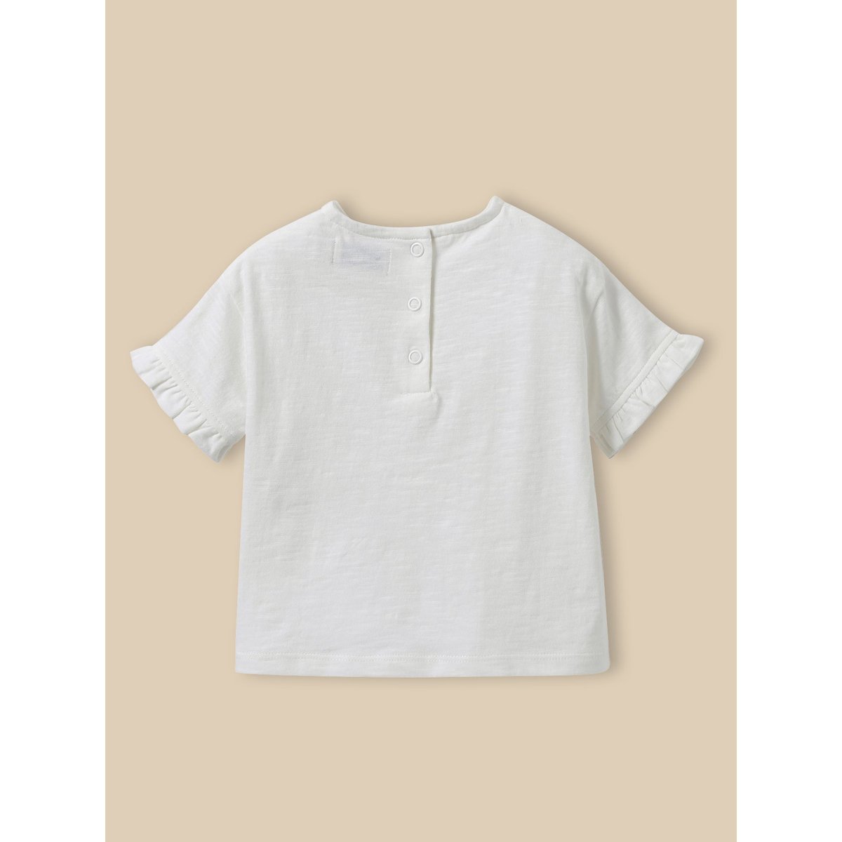 T-shirt - coton biologique ecru, CYRILLUS