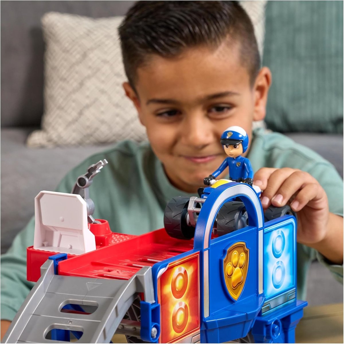 Paw PatrolPat PatrouilleElévateur de dépannage Search & Rescue multicolore, SPIN MASTER