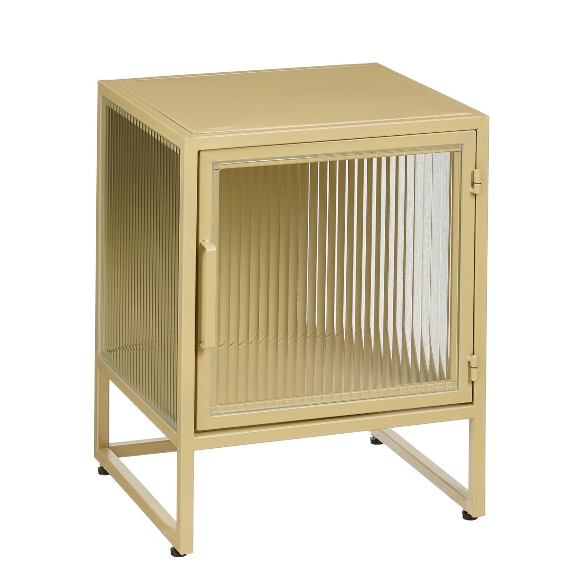 Armoire de rangement H50 cm CLIFTON beige, MICA DECORATIONS