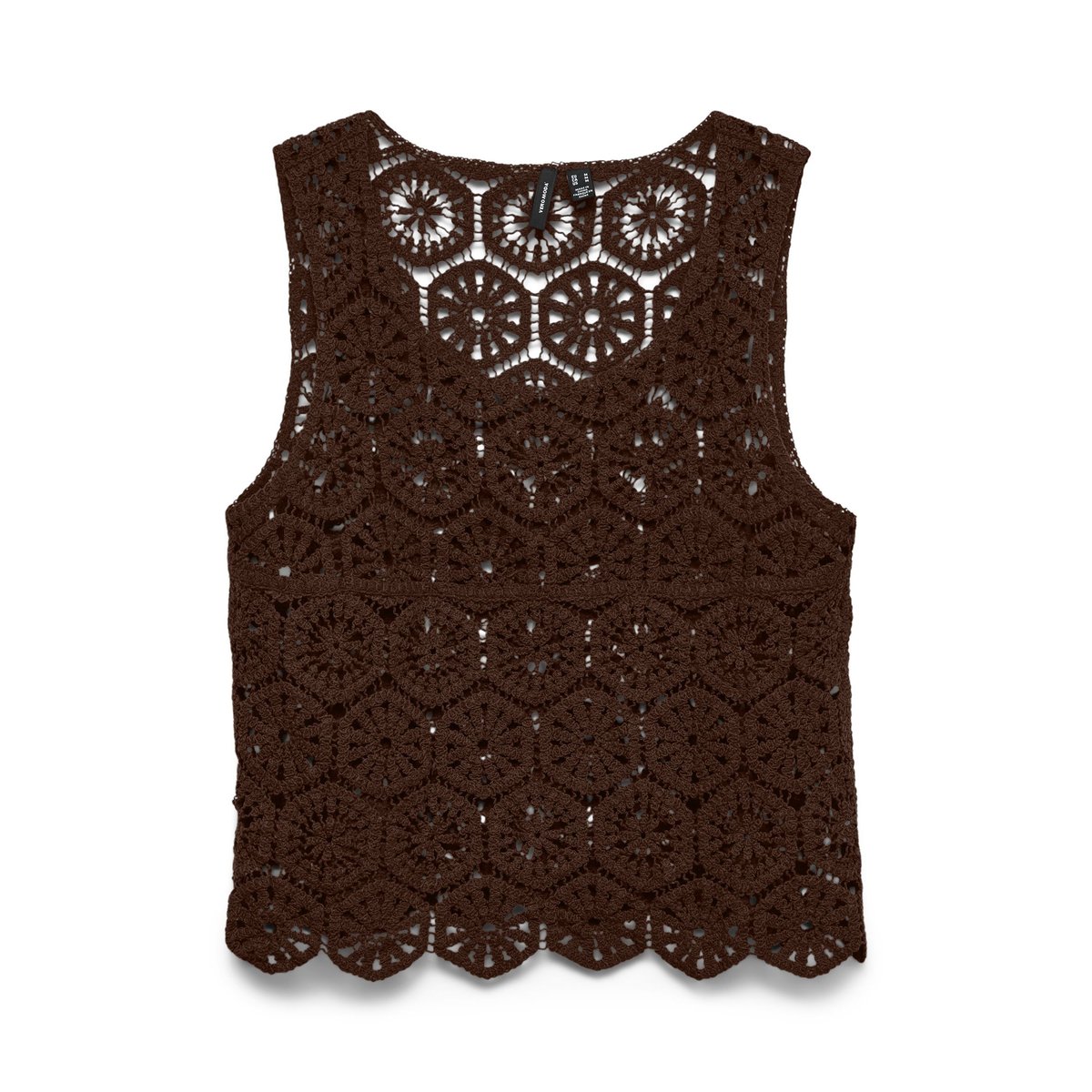 Top chocolate brown, VERO MODA