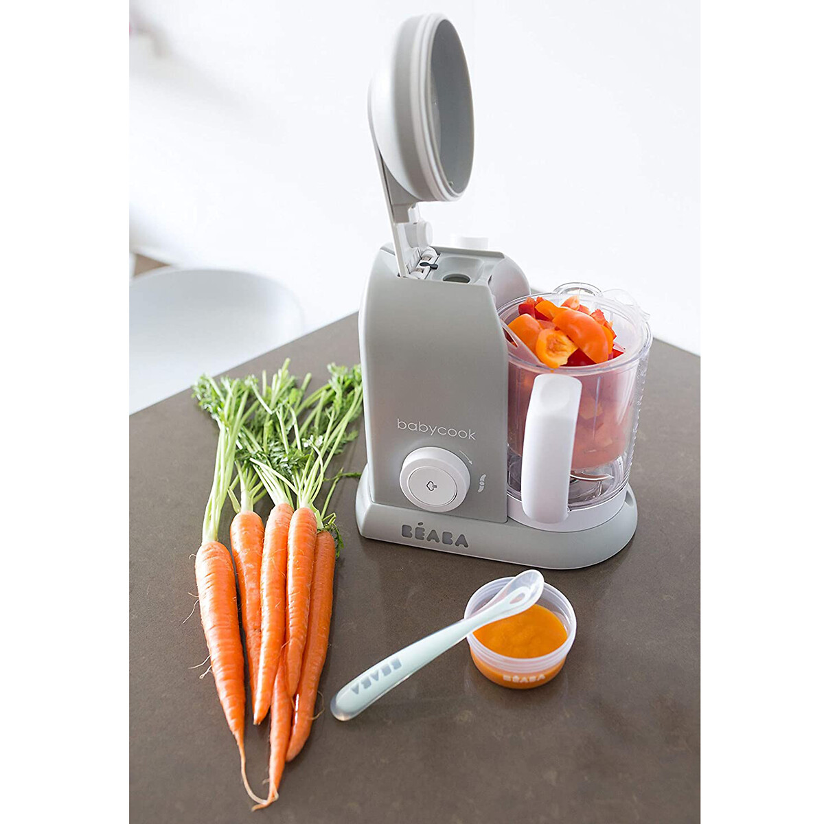 Babycook solo robot cuiseur gris, BEABA