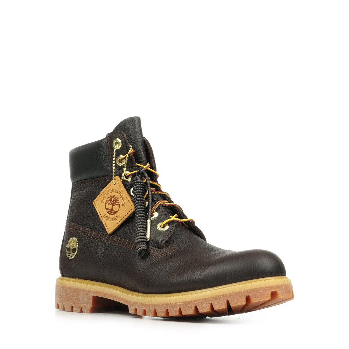Boots Premium 6 IN Lace Waterproof brown full grain, TIMBERLAND