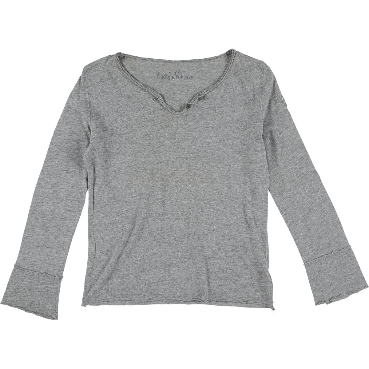 T-shirt - Très bon état gris, ZADIG&VOLTAIRE