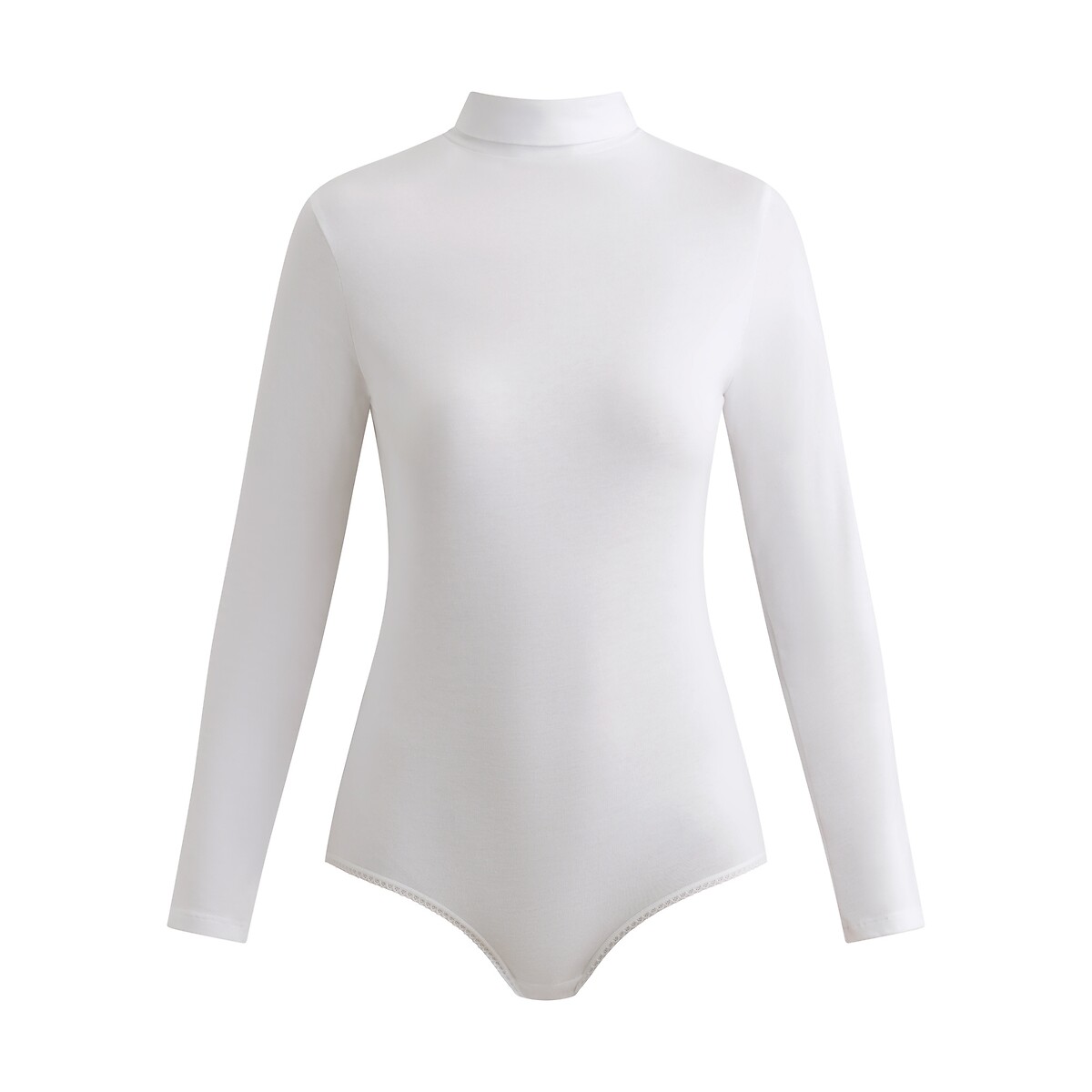 Body met lange mouwen DIM THERMAL TECH wit, DIM