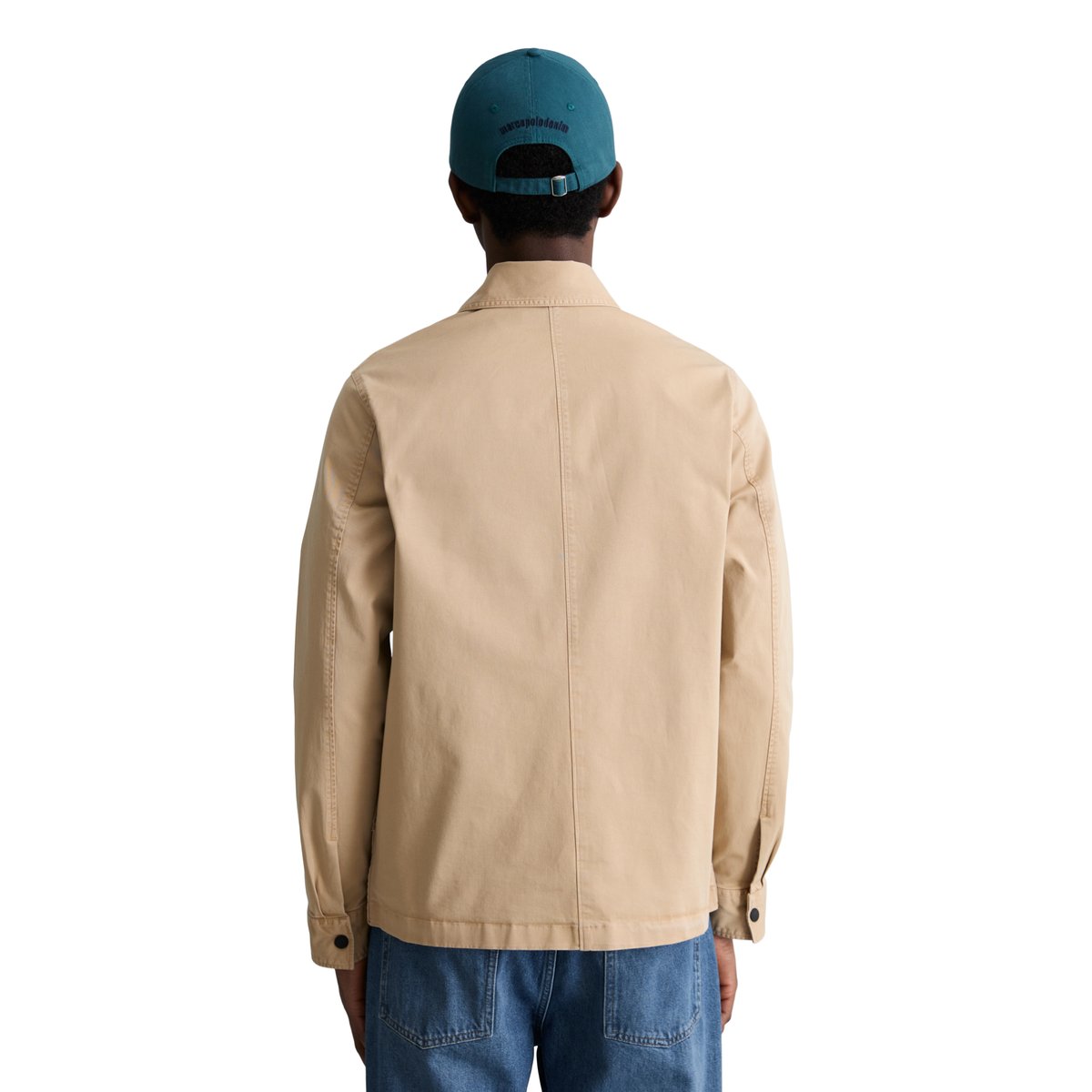 Survêtement en coton bio mélangé résistant beige, MARC O’POLO DENIM