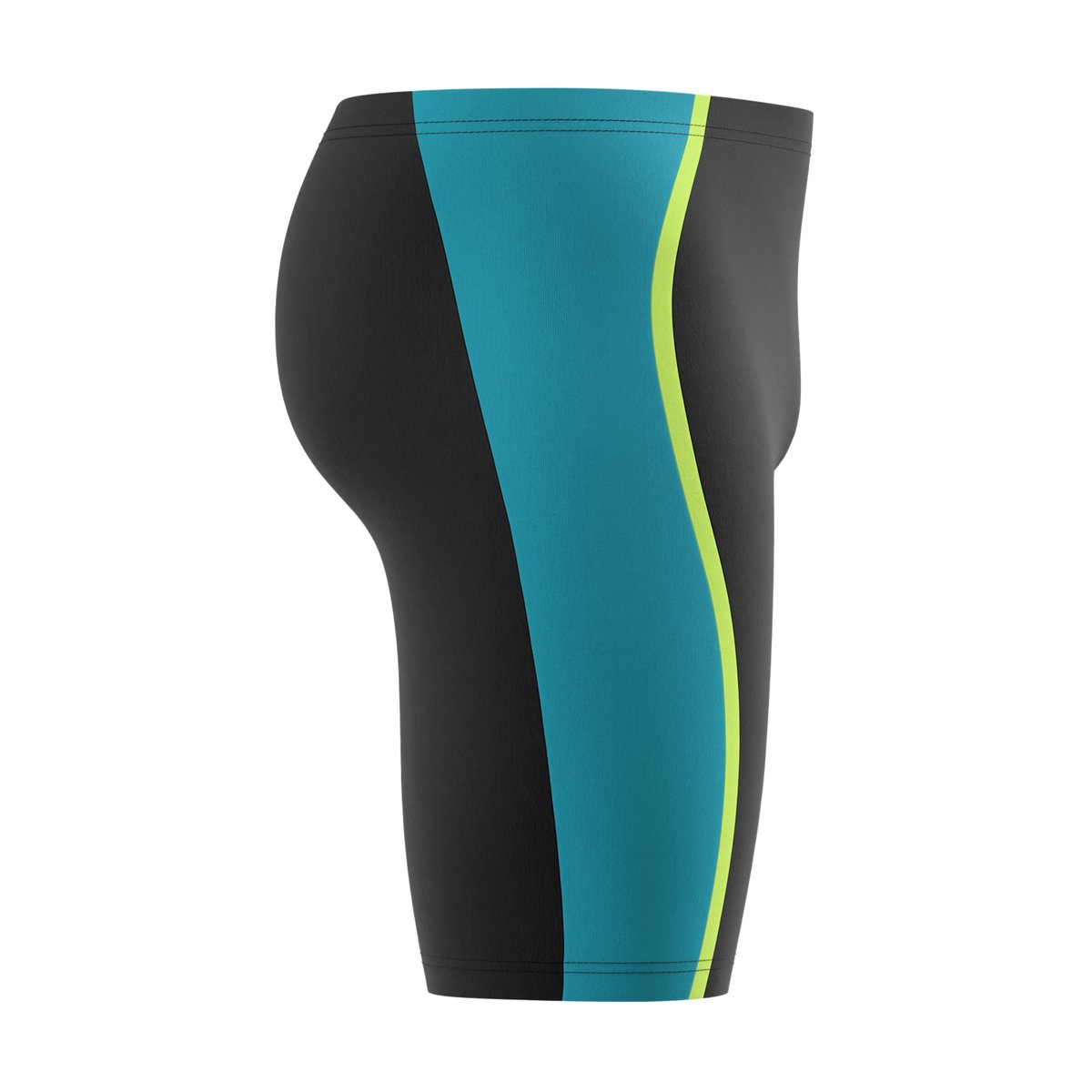 Jammer de natation motif/style blocs de couleurs HYPERBOOM SPLICE noir / vert, SPEEDO