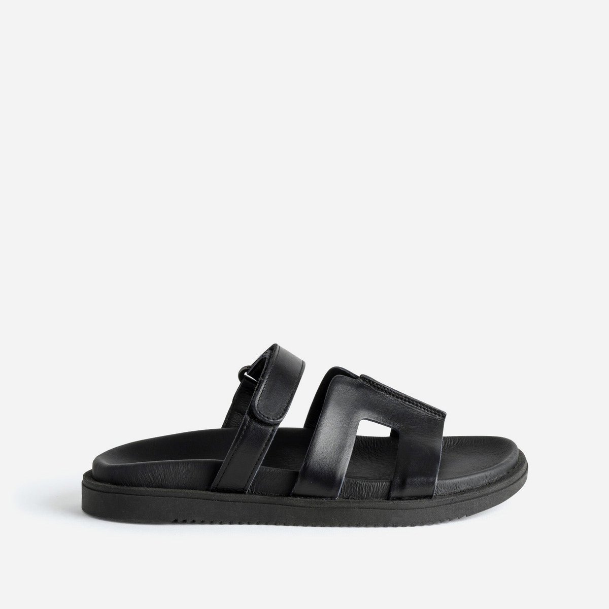 Mule en cuir MAIANE noir, TEXTO