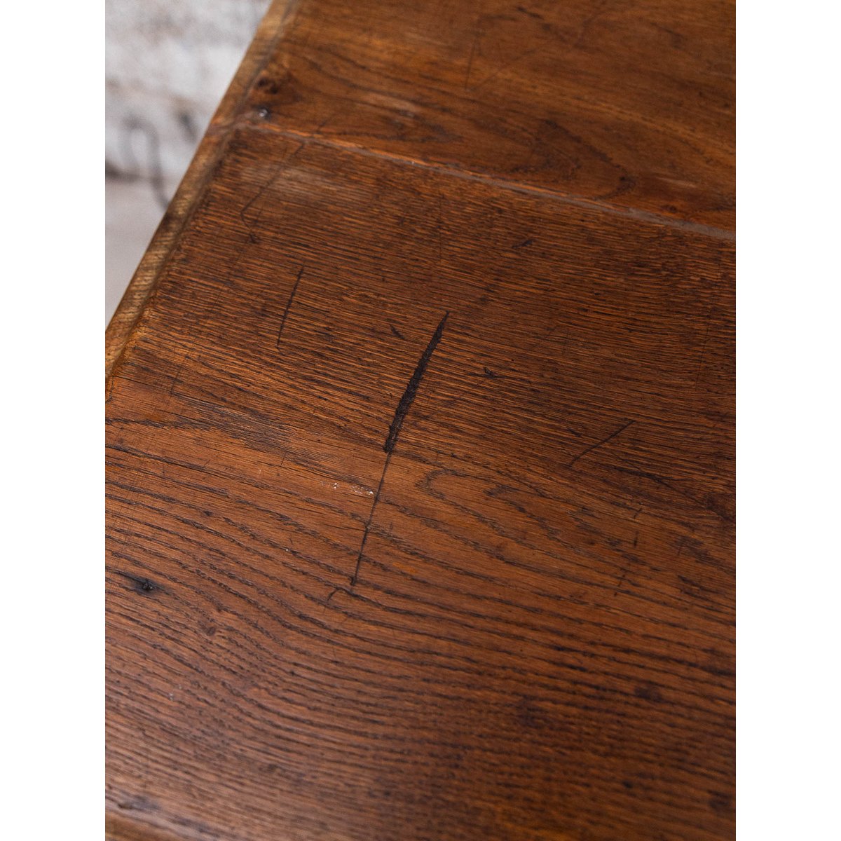Grand bureau en bois Edouard N°1046 - Bon état marron, DEBONGOUT