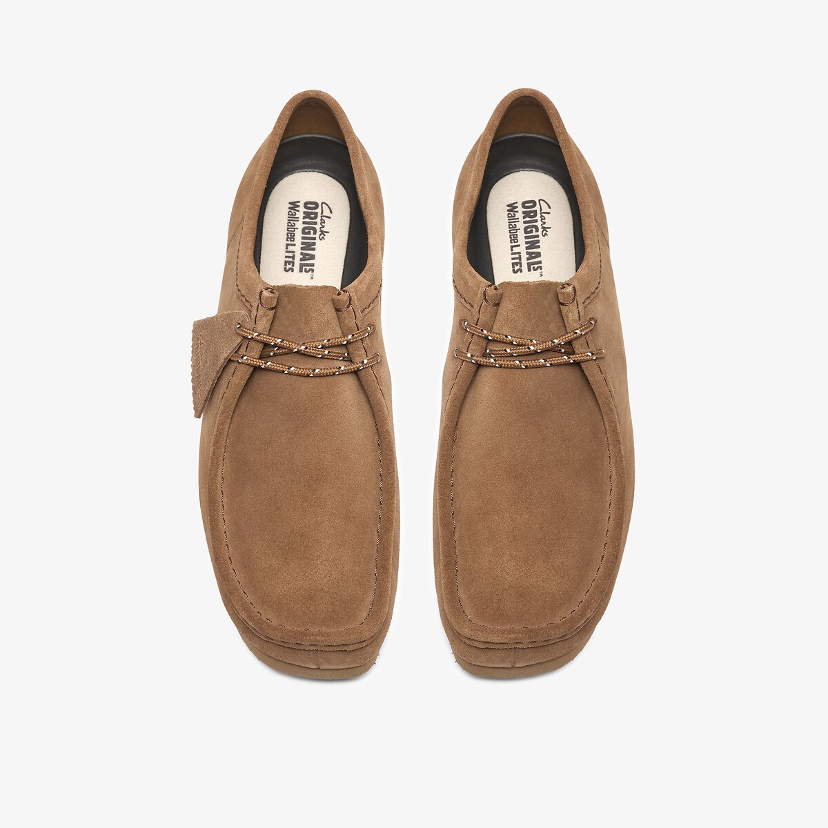 Schoenen van suède, WALLABEE LITE camel, CLARKS