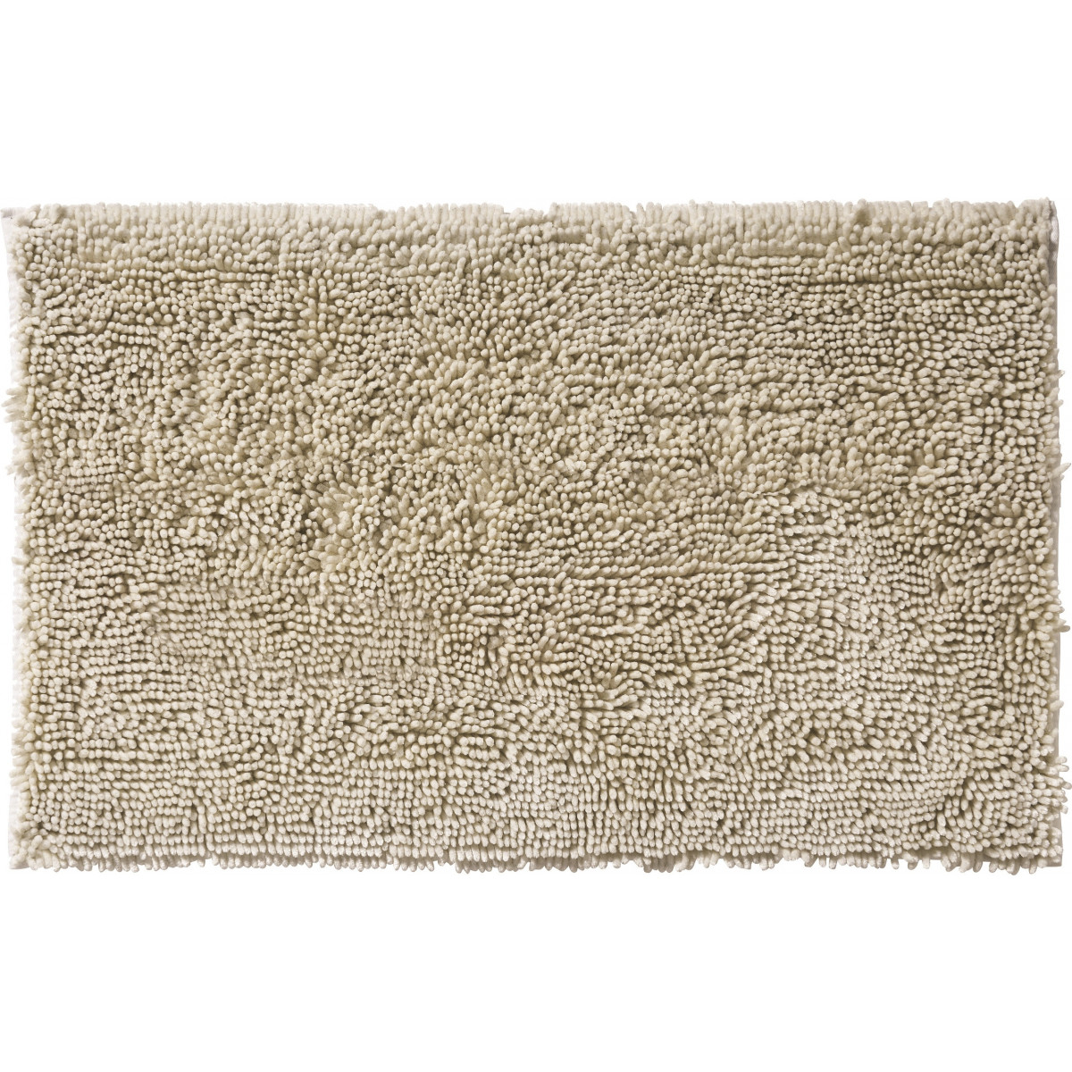 Tapis de Bain Chenille Fil Argenté Antidérapant Moelleux SHINY ivoire, GUY LEVASSEUR