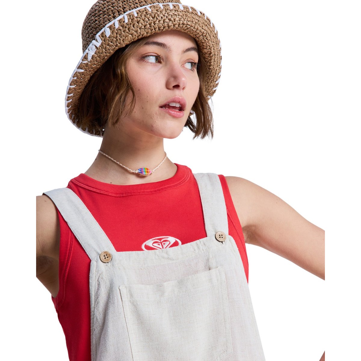 Salopette courte EASY ISLE MINI. beige natural, ROXY