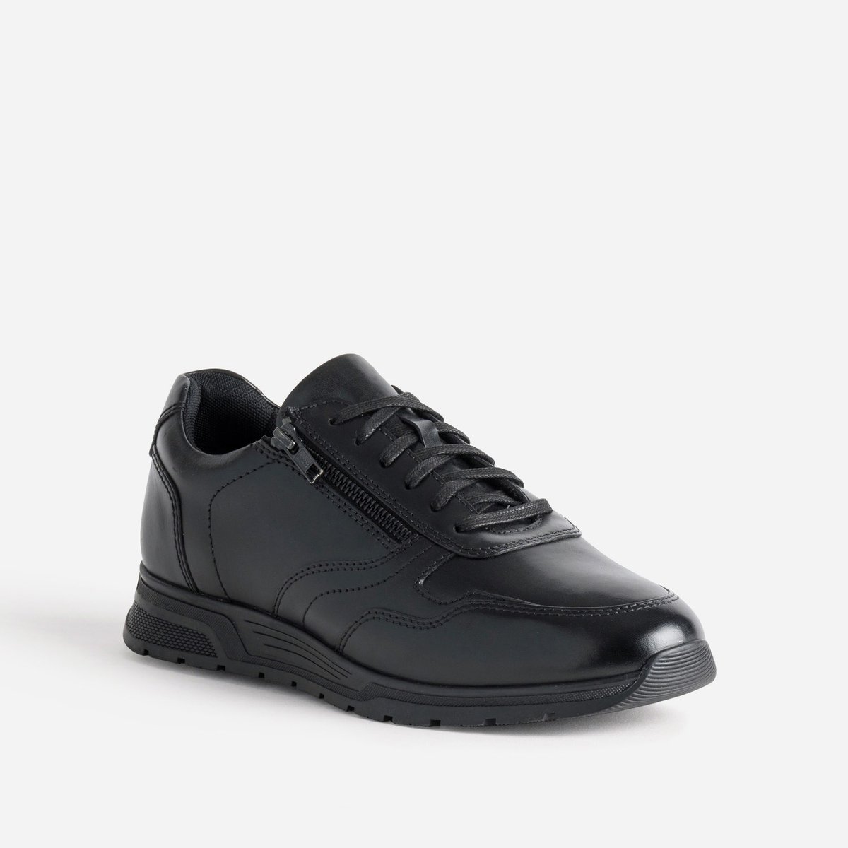Basket en cuir PACCO noir, ERAM