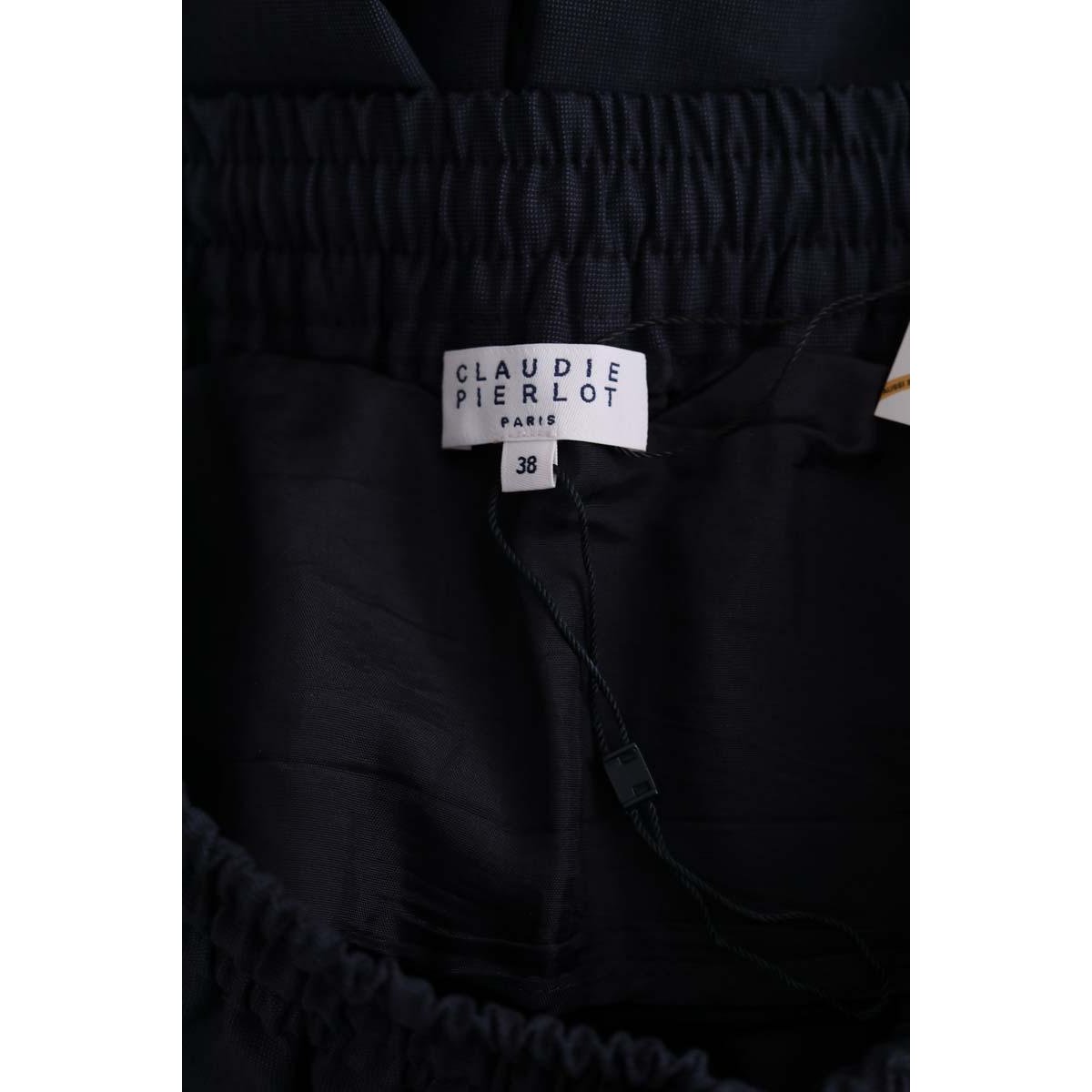 Pantalon droit - Très Bon État bleu, CLAUDIE PIERLOT