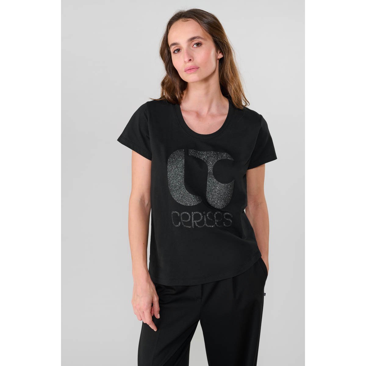 Tee-Shirt TAOLO black, LE TEMPS DES CERISES