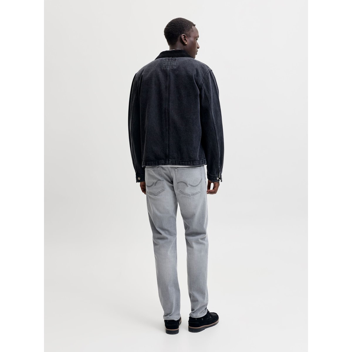 Jean Coupe Tapered grey denim, JACK & JONES