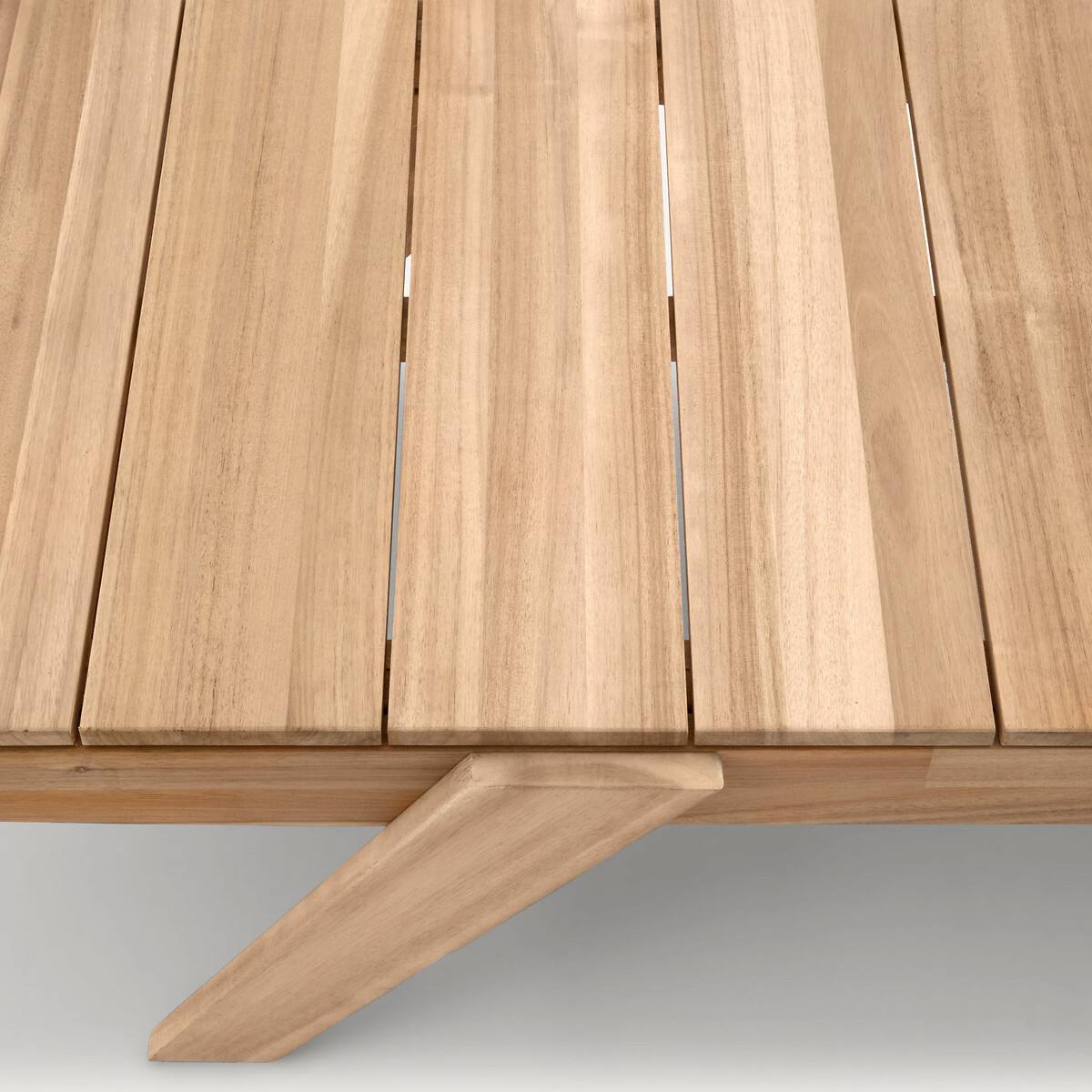 Tumbona de acacia, Réphir natural para pintar, AM.PM