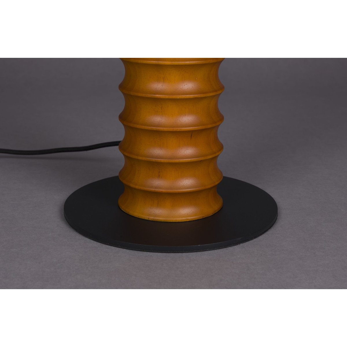 Lampadaire design en bois bohème, HORACE marron, DUTCHBONE