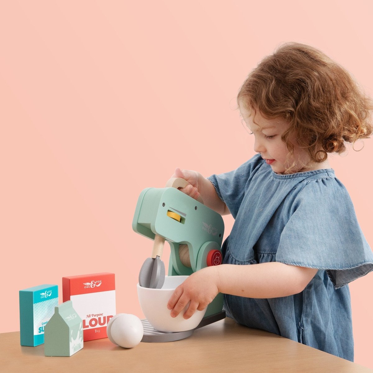 Robot mixeur multi couleur, OWL & FOX