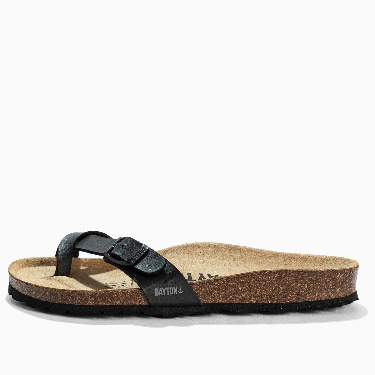Tongs JUNON noir, BAYTON