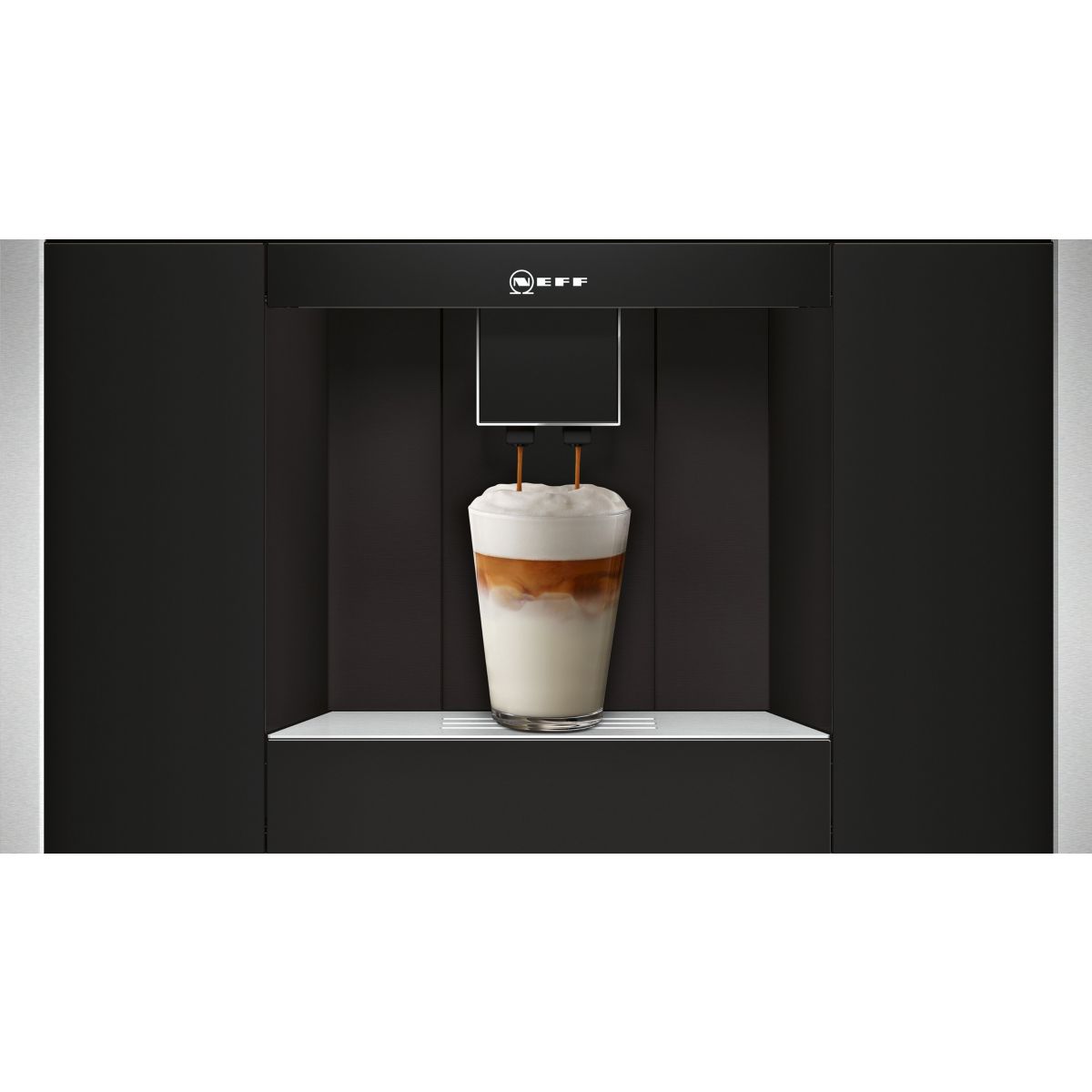 Expresso broyeur encastrable CL4TT11N0 couleur unique, NEFF