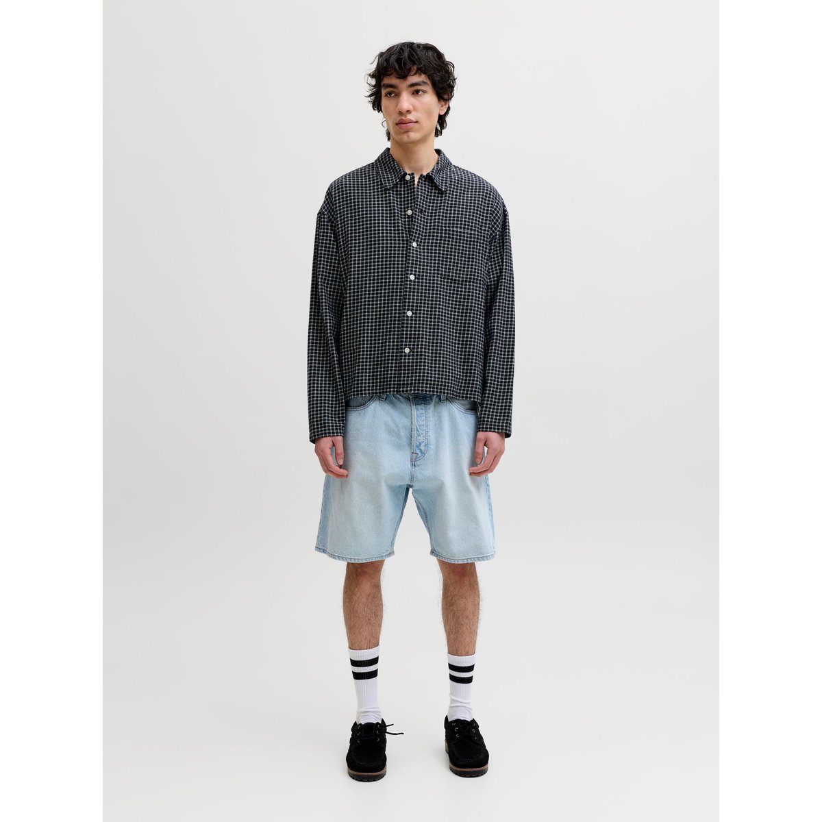 Short En Denim bleue - blue denim 1, JACK & JONES