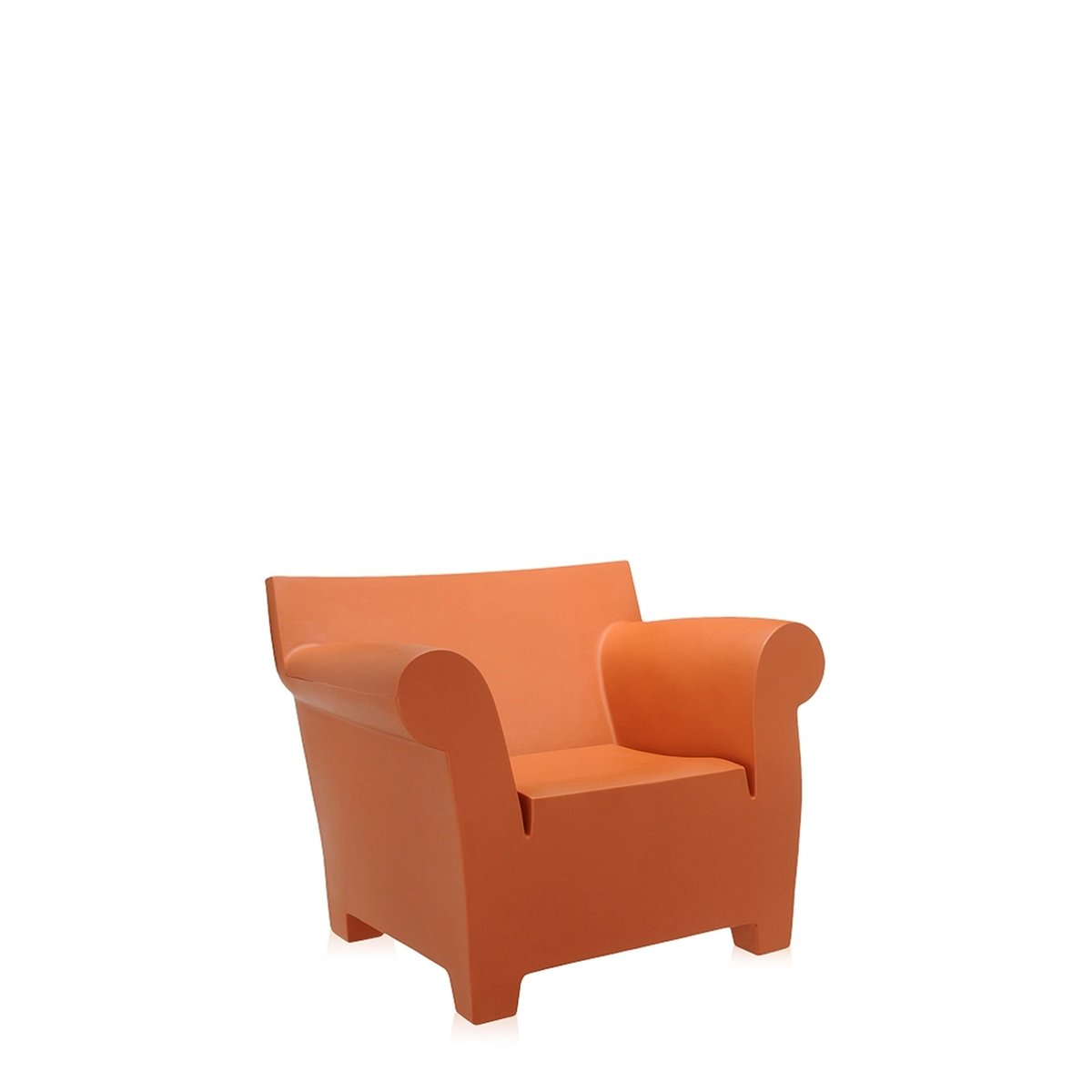 Fauteuil de jardin BUBBLE CLUB terre de sienne, KARTELL
