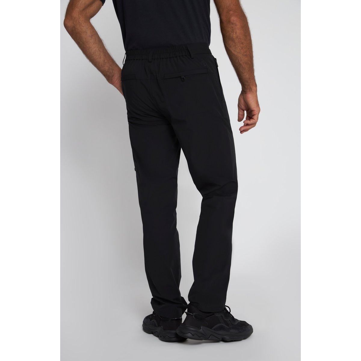 Pantalon de trekking Outdoor. Technologies noir, JP1880