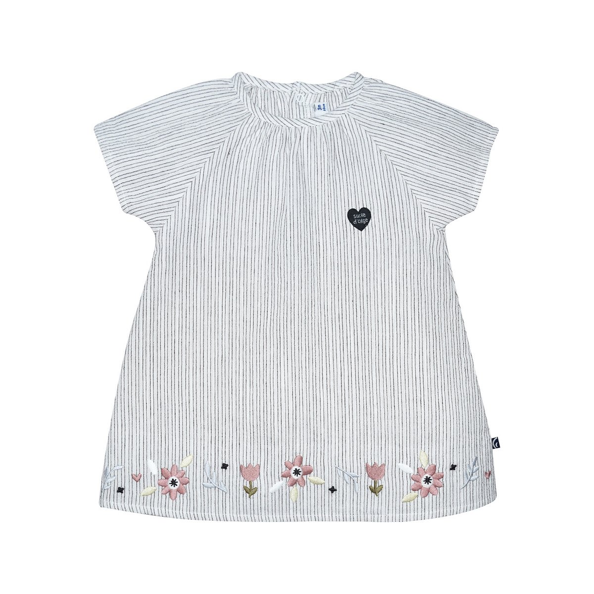 Ensemble robe legging et bandeau rebecca blanc, SUCRE D'ORGE