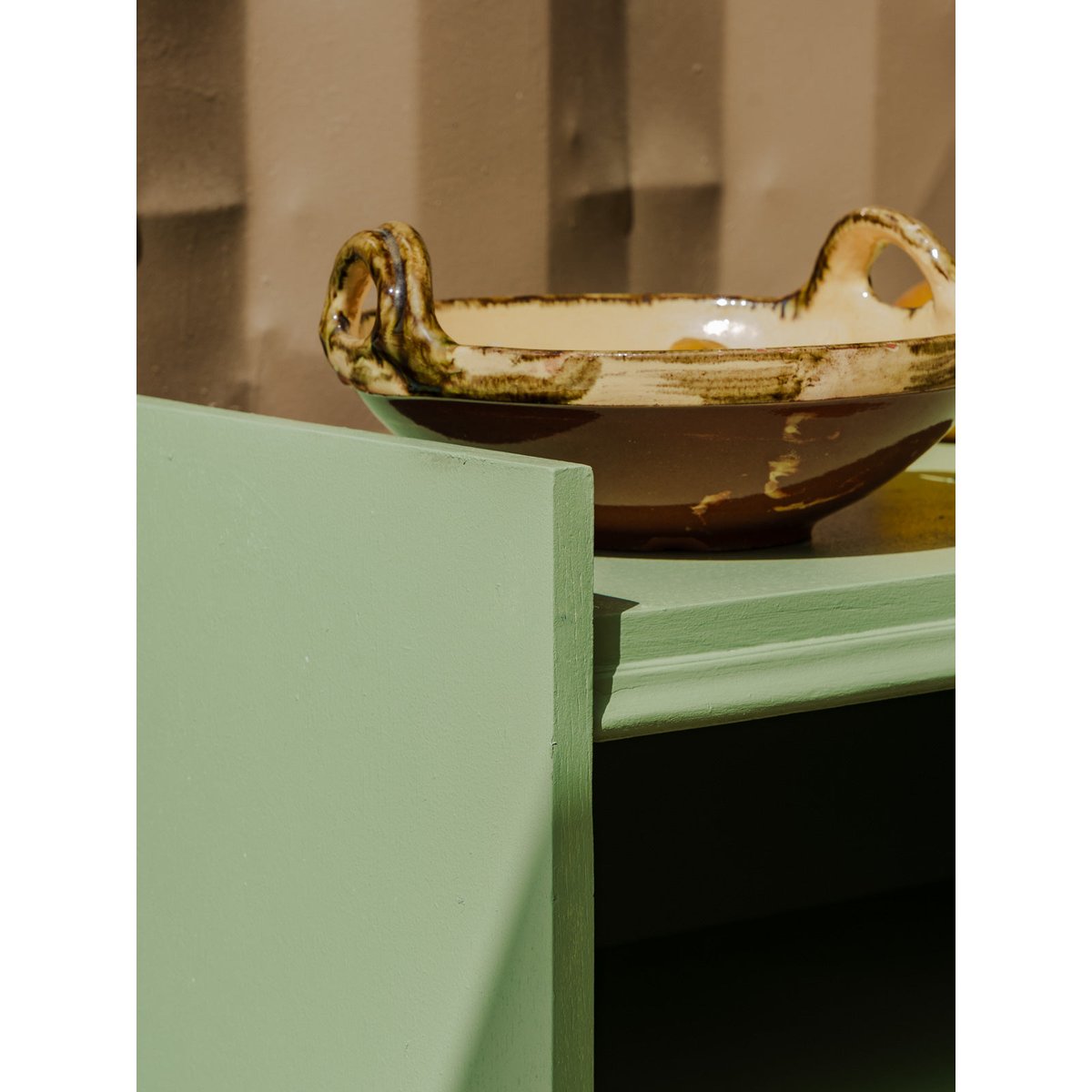 Étagère en bois vert Gaëlle N°879 - Bon état vert, DEBONGOUT