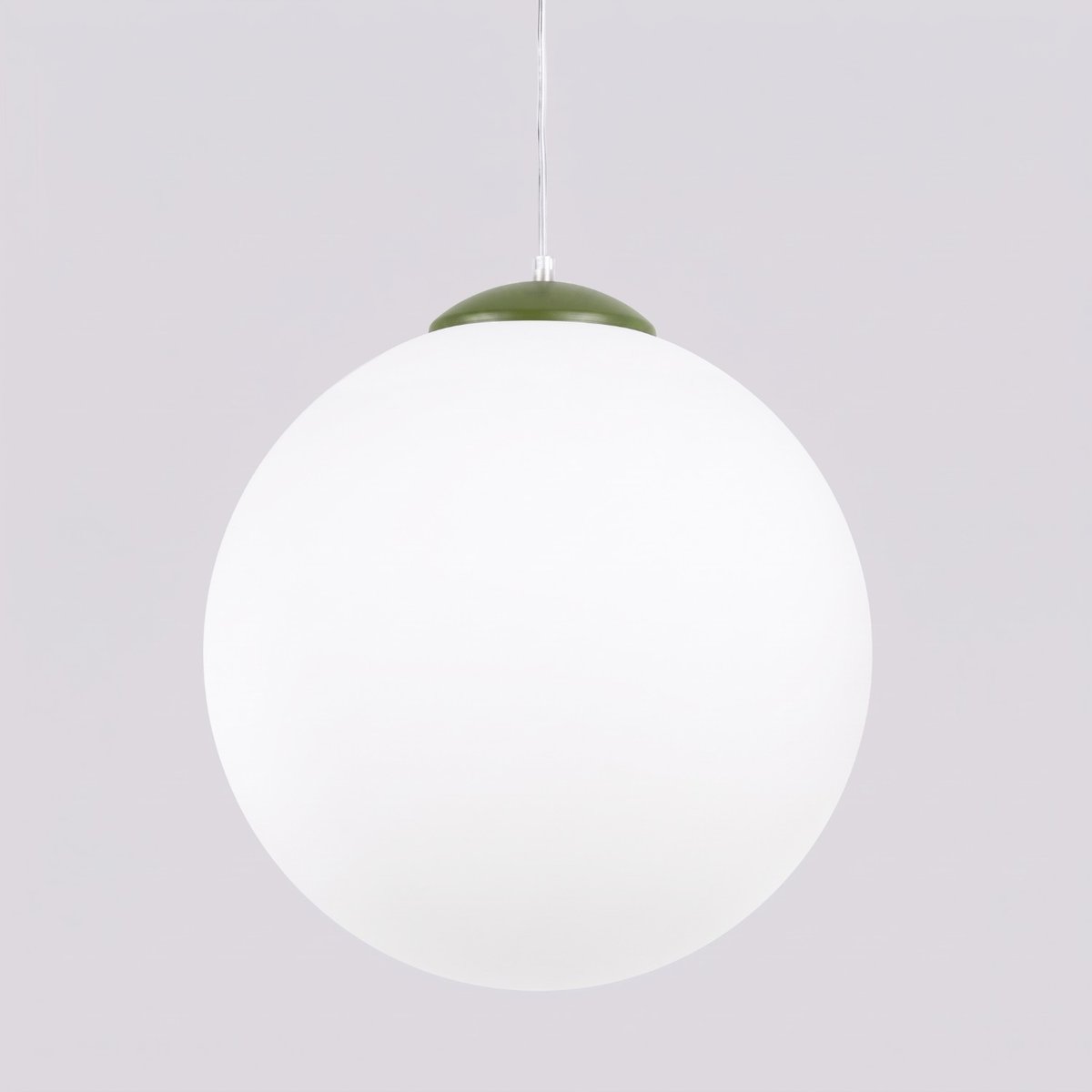 Suspension Acier Vert Olive E27 1 Ugo vert olive, EDEN