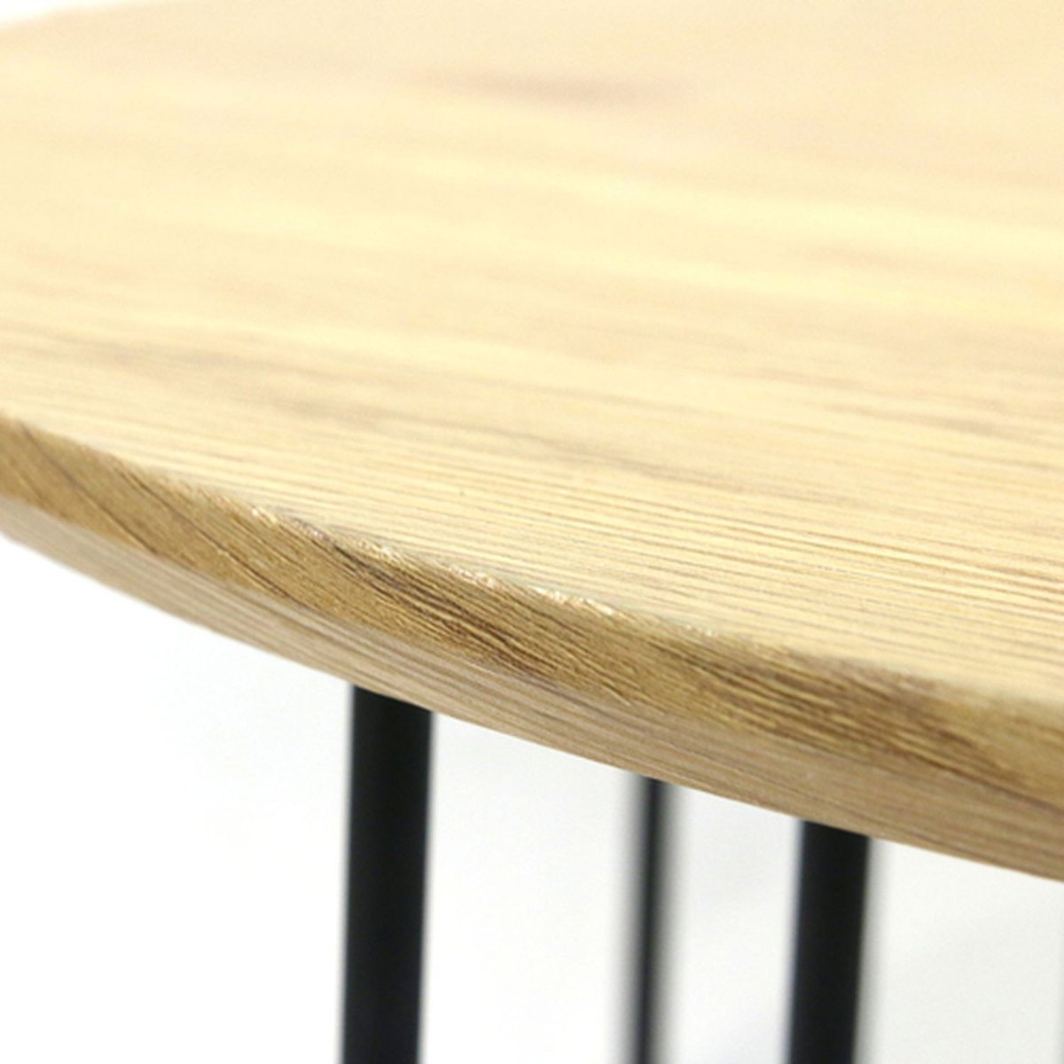 Table basse avec pieds filaires design industriel MAVERICK noir, THE HOME DECO FACTORY