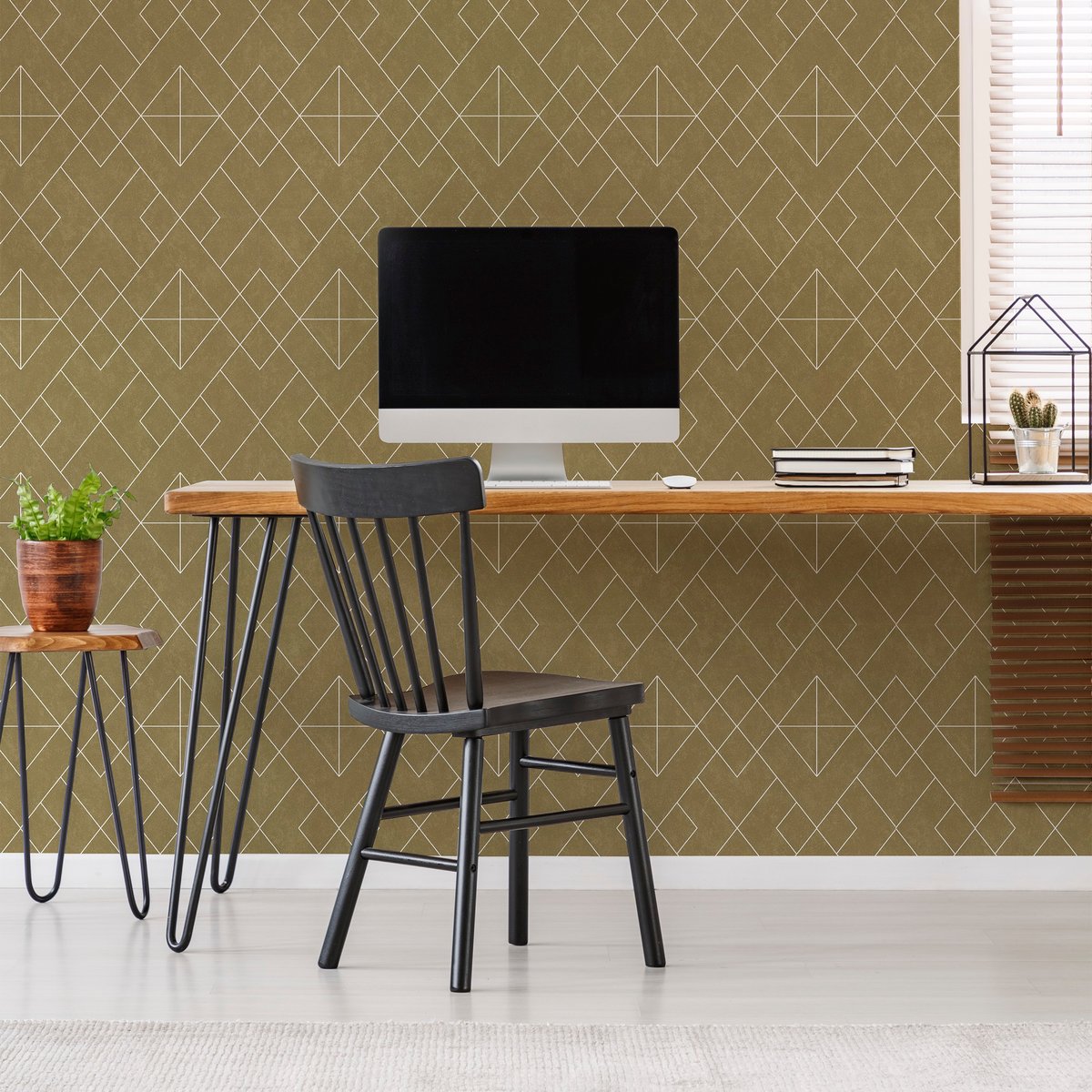 Papier peint Demi ocre, SUPERFRESCO EASY
