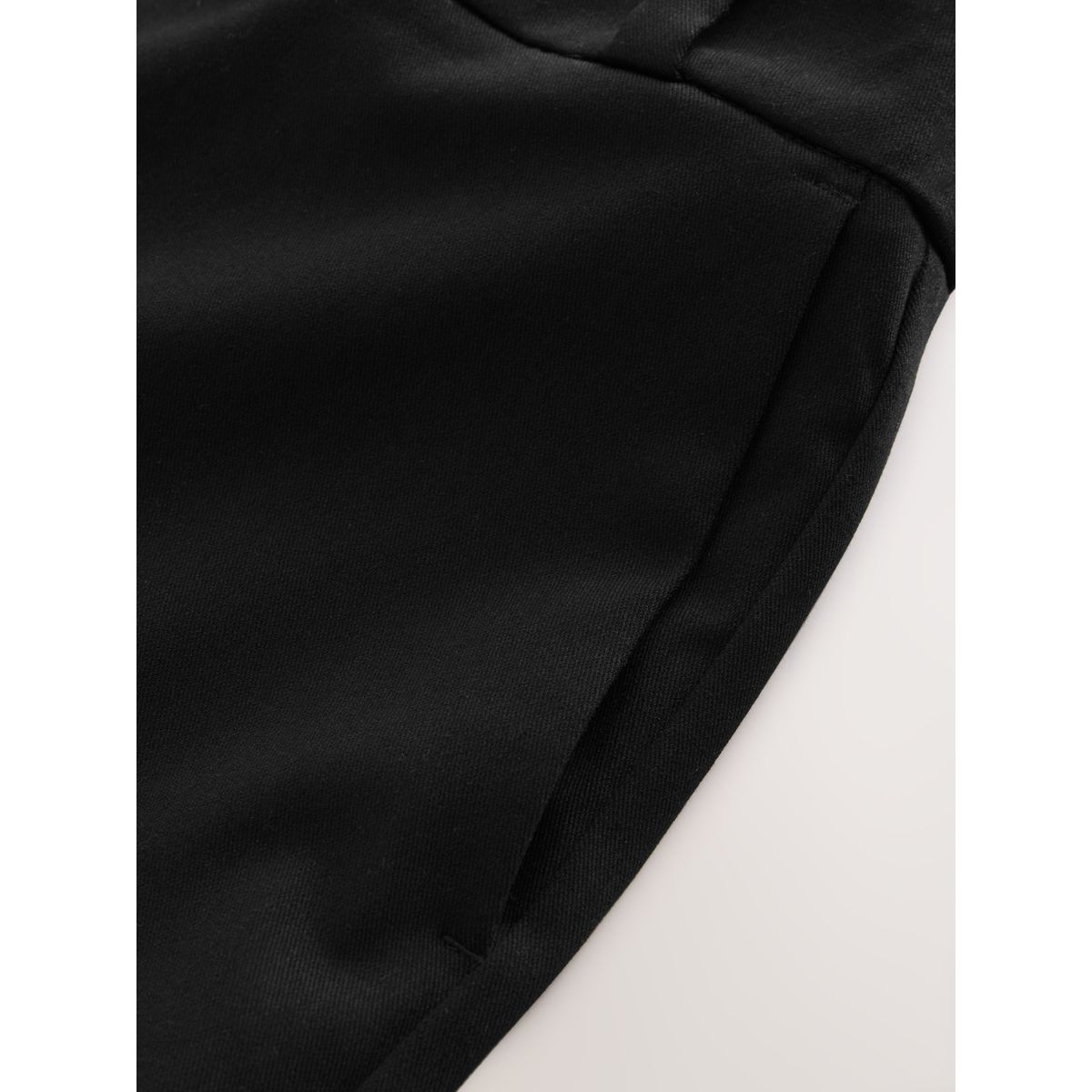 Pantalon large ajusté noir, NEXT