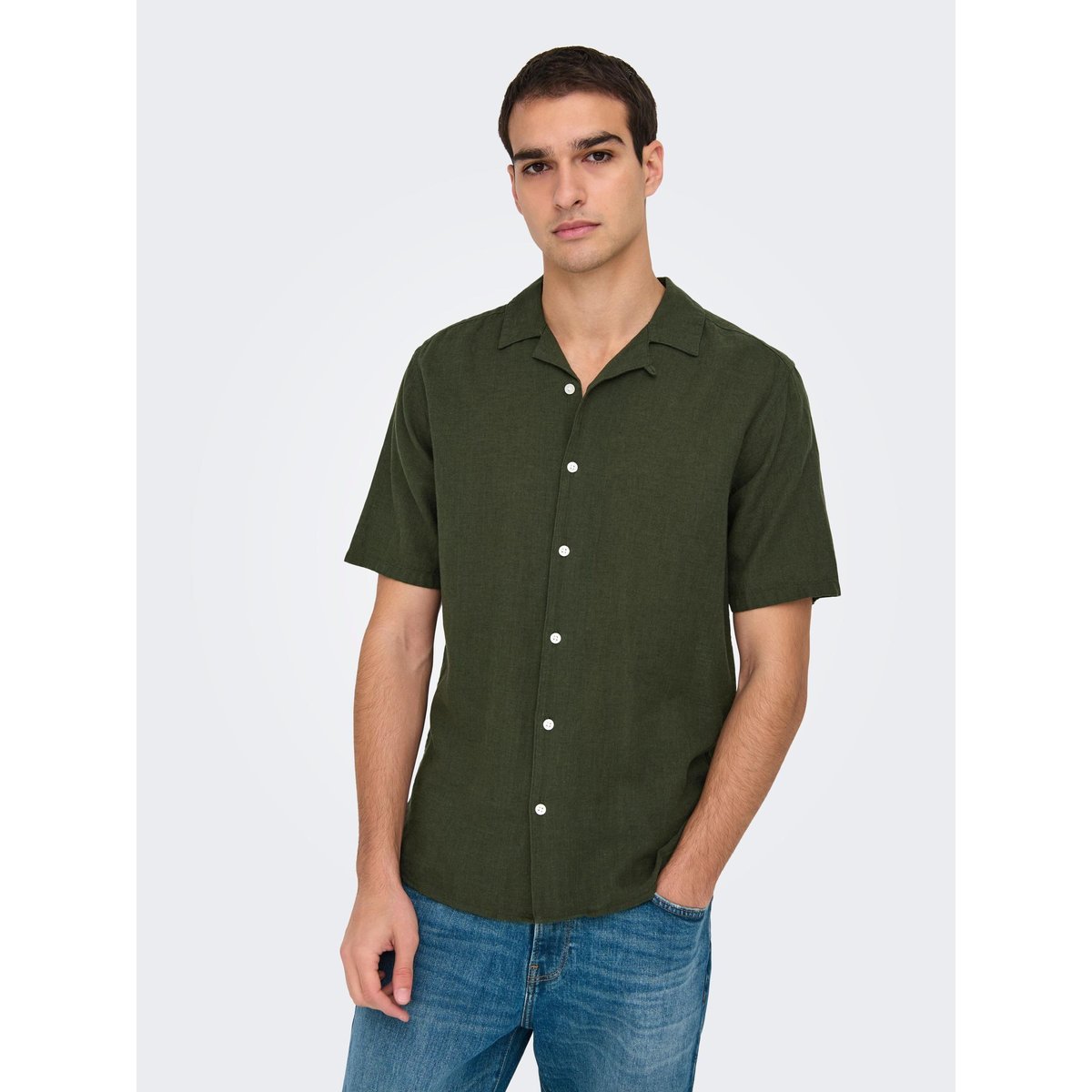 Chemise grise - kambaba, ONLY & SONS