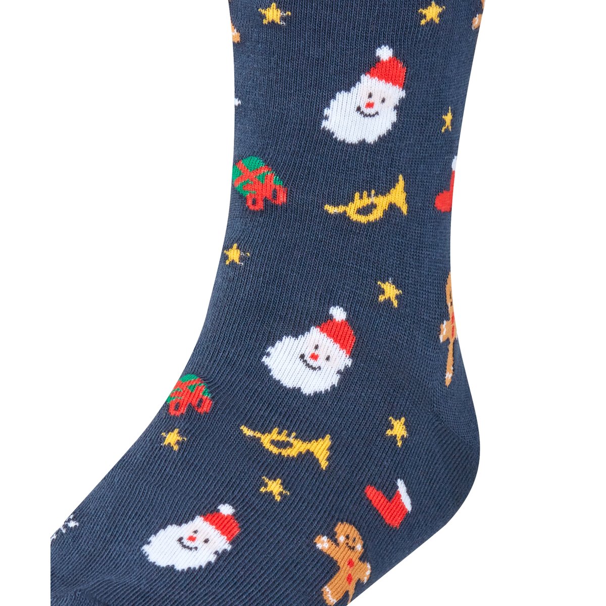 Chaussettes Merry Christmas space bleu, FALKE