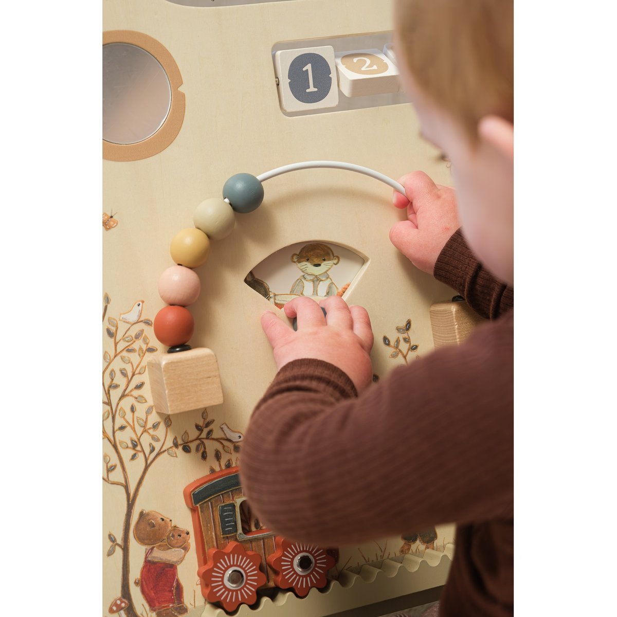 Chariot de marche Forêt magique beige, EGMONT TOYS