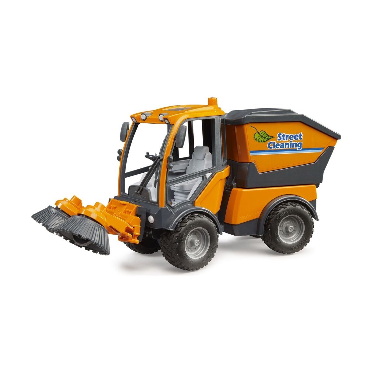Nettoyage des routes VarioCar orange, BRUDER