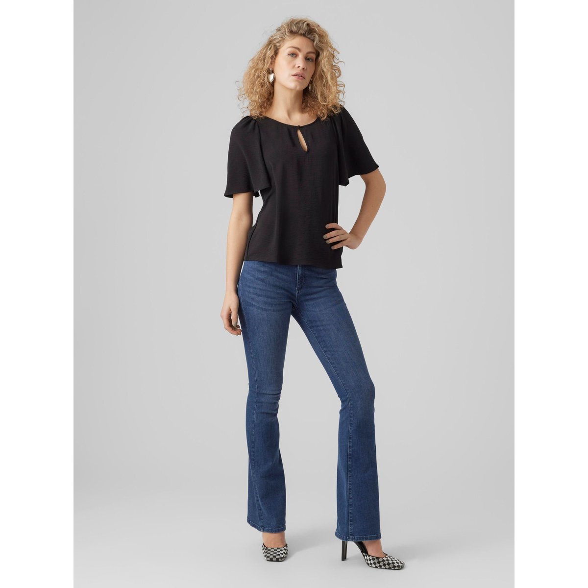 Chemise black 1, VERO MODA