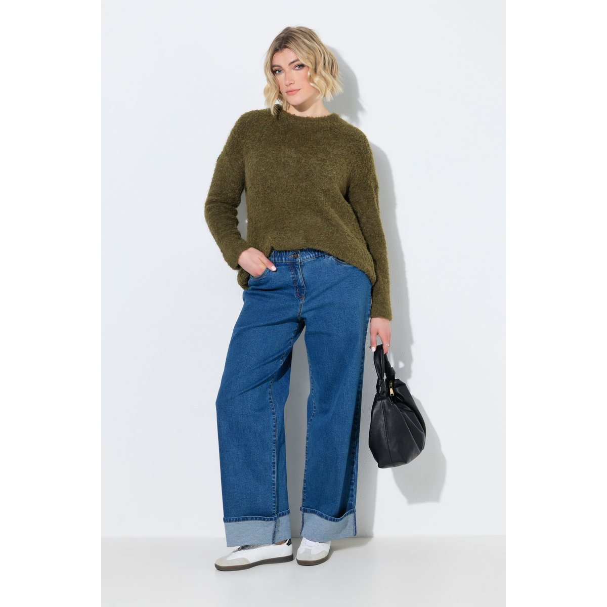 Jean Mary, taille confortable bleu jean, ULLA POPKEN