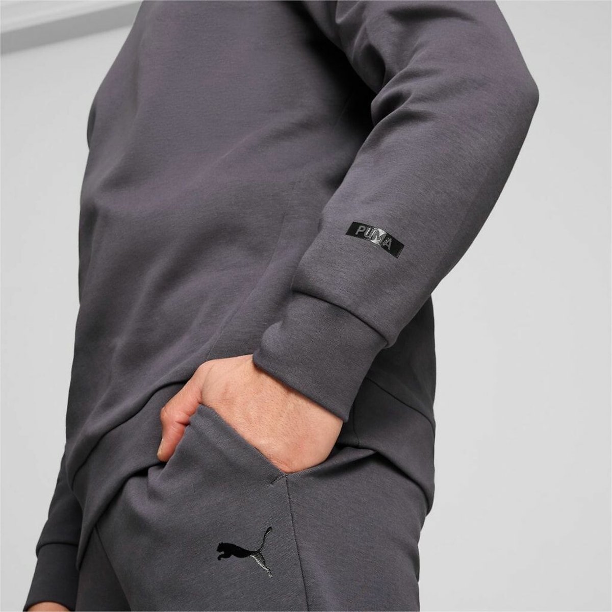 Sweat col rond RAD/CAL gris anthracite, PUMA