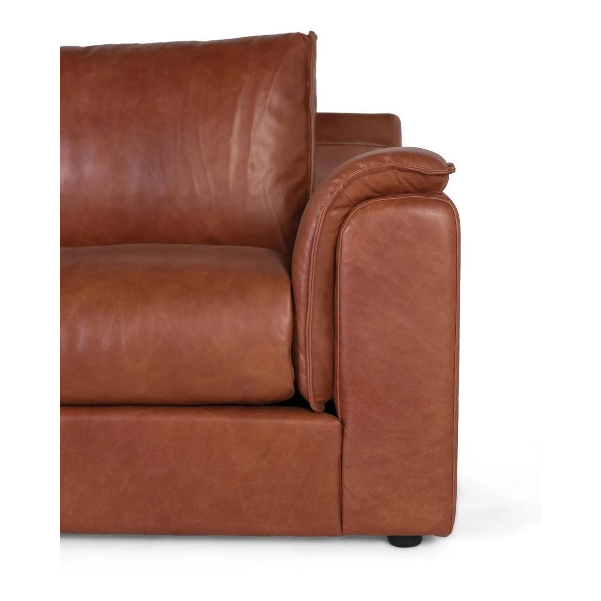 Sofa marron, DECORATION D’AUTREFOIS