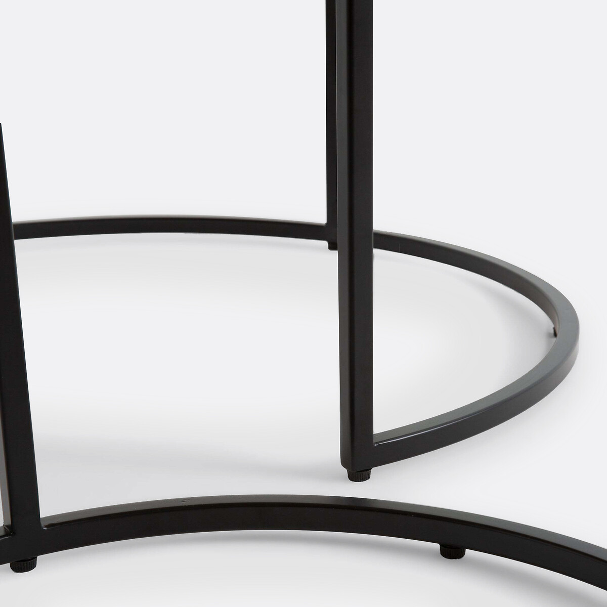 Lot de 2 tables basses gigognes en chêne, HIBA chêne, LA REDOUTE INTERIEURS