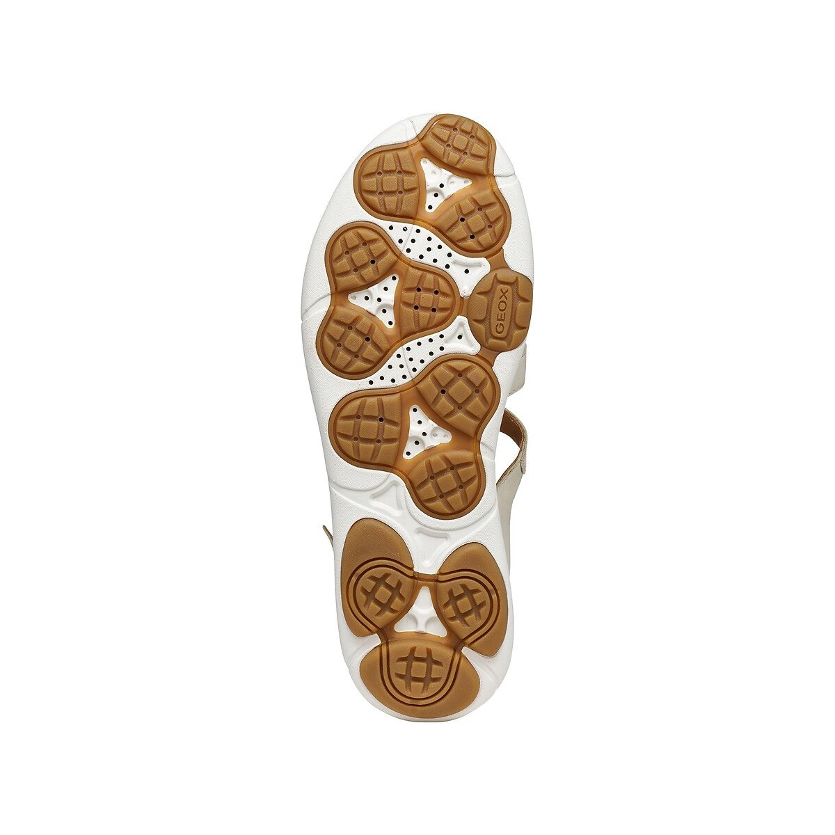 Sandali in pelle Nebula 2.0 beige, GEOX