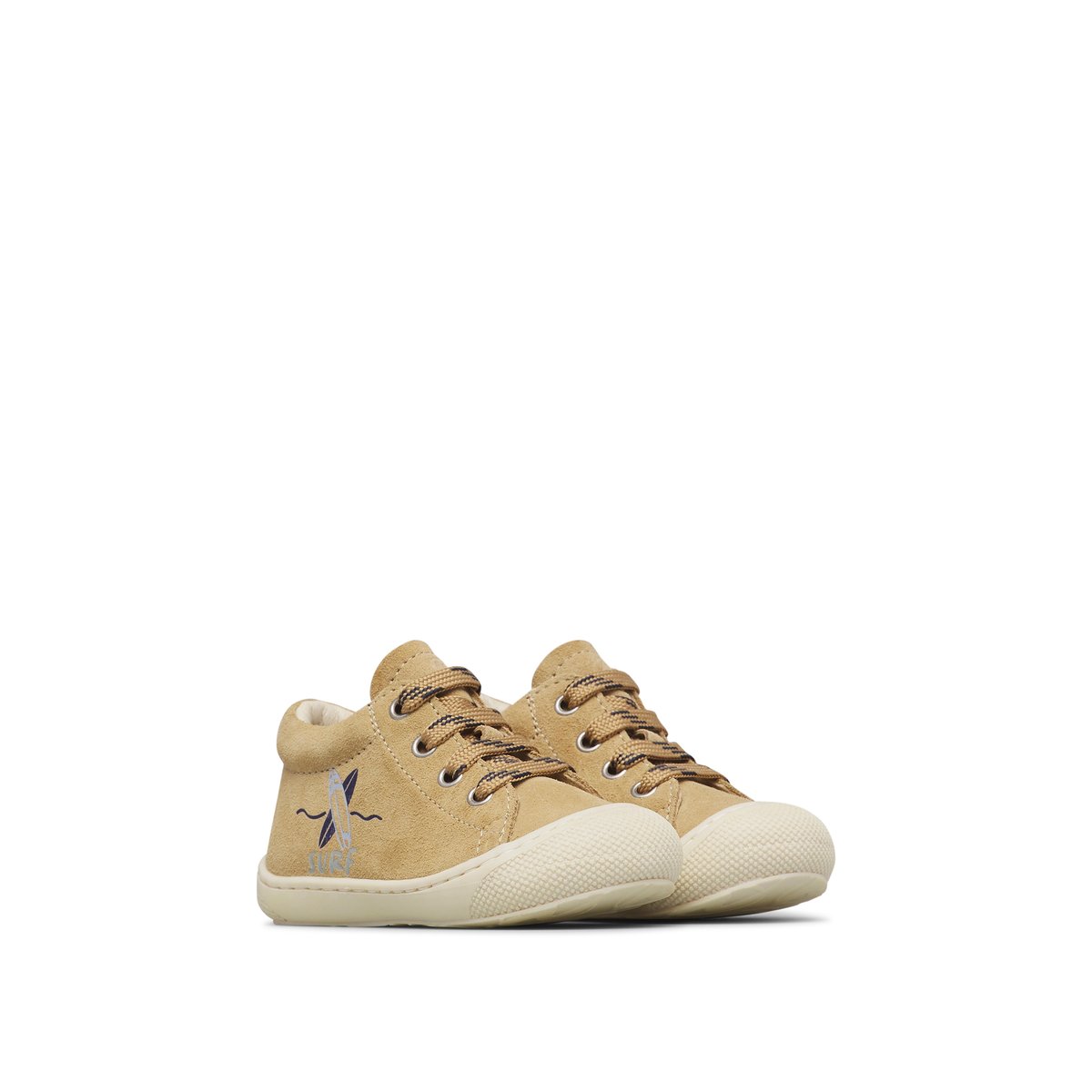 Chaussures premiers pas en daim PELKO sable-, NATURINO