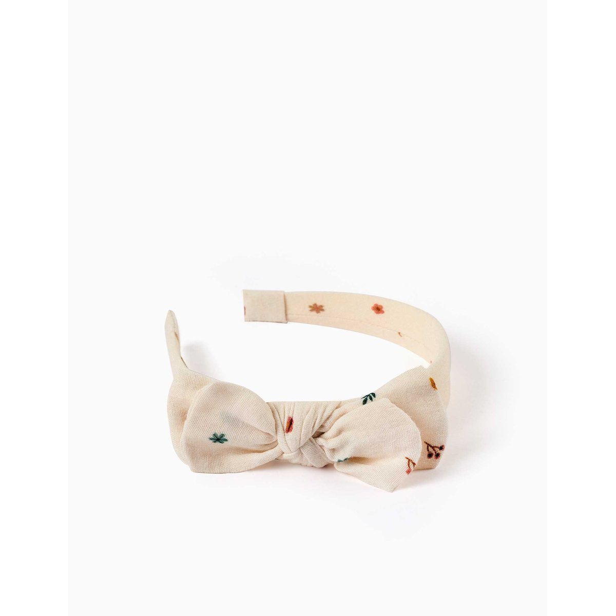 Serre-tête avec imprimé fleuri et nœud blanc, ZIPPY