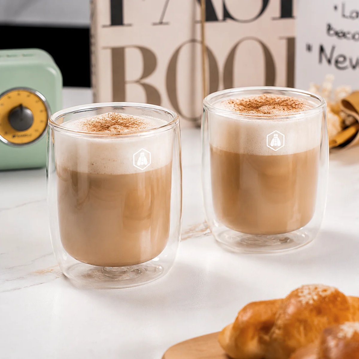 Lot de 2 tasses à cappuccino double paroi - Double paroi standard, LAGUIOLE CUISSON